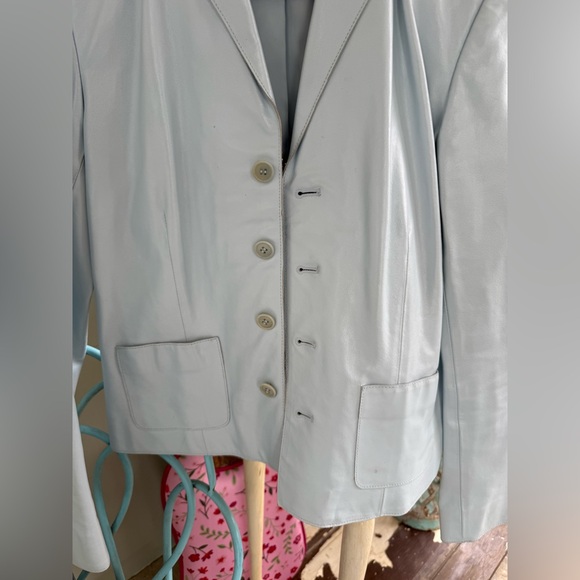Ralph Lauren light Blue Blazer with Button Closure - Picture 3 of 7